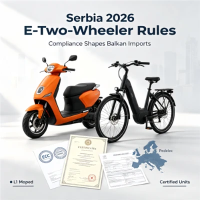 گرم، شہوت انگیز فروخت! EEC سرٹیفائیڈ L1e Mopeds تیار اسٹاک برائے سربیا 2026 ن...